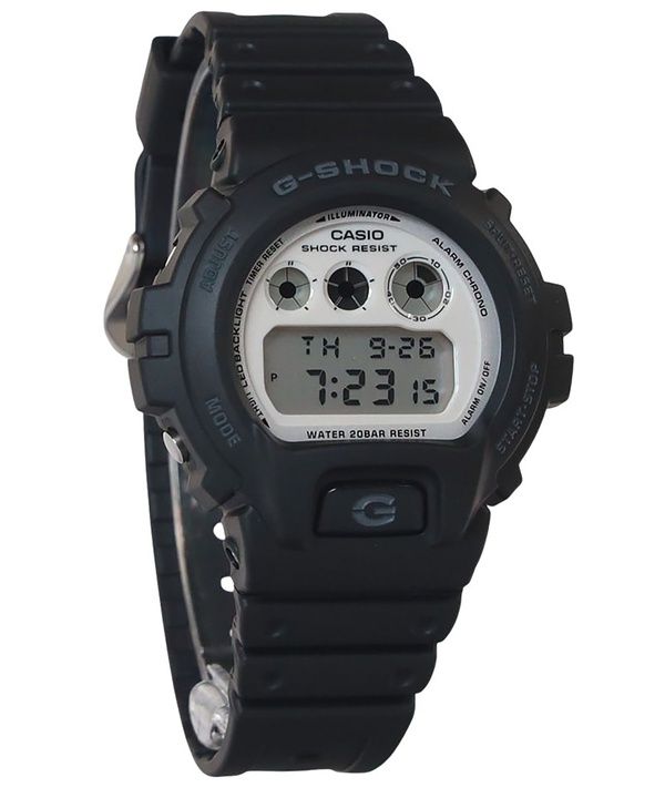 Casio G-Shock Digital Harzarmband Quarz DW-6900WD-1 200M Herrenuhr