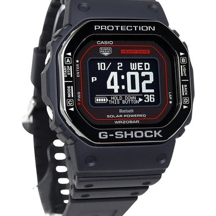 Casio G-Shock Move G-Squad Digital Smartphone Link Biobasiertes Harzarmband Solar DW-H5600MB-1A4 200M Herrenuhr