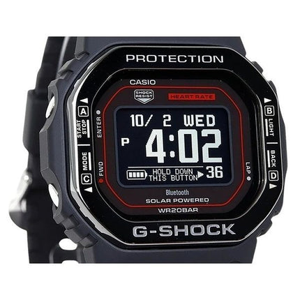 Casio G-Shock Move G-Squad Digital Smartphone Link Biobasiertes Harzarmband Solar DW-H5600MB-1A4 200M Herrenuhr