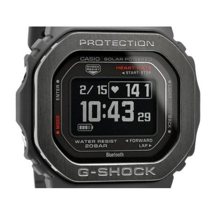 Casio G-Shock G-Squad Digital Smartphone Link Bluetooth Biobasiertes Harz Solar DW-H5600MB-8 200M Herrenuhr