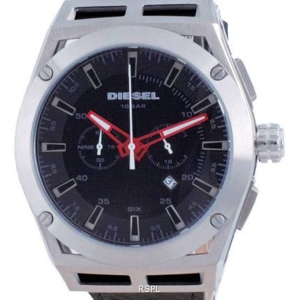 Diesel Timeframe Chronograph Leder Quartz DZ4543 100M Herrenuhr