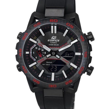 Casio Edifice Sospensione Mobile Link Analog Digital Solar ECB-2000PB-1A 100M Herrenuhr