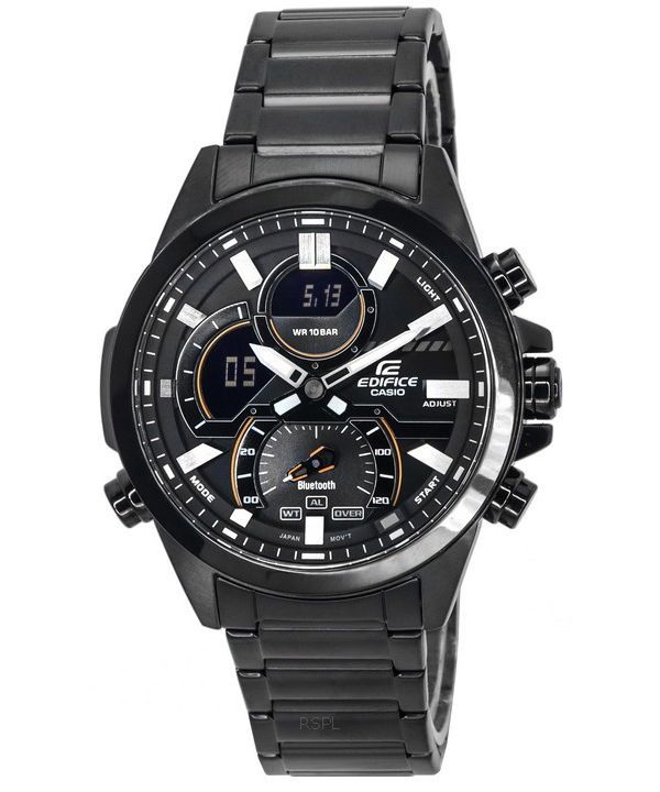 Casio Edifice Smartphone Link Analog Digital Chronograph Quarz ECB-30DC-1A ECB30DC-1 100M Herrenuhr