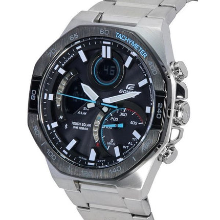 Casio Edifice Mobile Link Analog Digital Graues Zifferblatt Solar ECB-950DB-1A 100M Herrenuhr