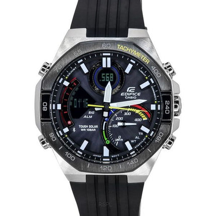 Casio Edifice Analog Digital Mobile Link Tough Solar ECB-950MP-1A 100M Herrenuhr mit schwarzem Zifferblatt