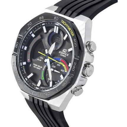 Casio Edifice Analog Digital Mobile Link Tough Solar ECB-950MP-1A 100M Herrenuhr mit schwarzem Zifferblatt