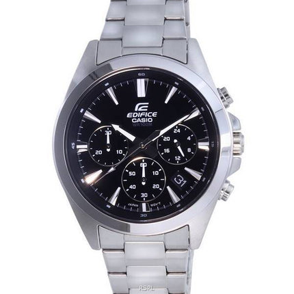 Casio Edifice Chronograph Analog Edelstahl Quarz EFV-630D-1AV EFV630D-1 100M Herrenuhr