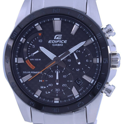 Casio Edifice Chronograph Analog Solar EQS-930DB-1A EQS930DB-1 100M Herrenuhr