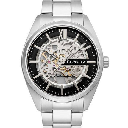 Thomas Earnshaw Smeaton Limited Edition Black Skeleton Dial Automatic ES-8208-11 Herrenuhr