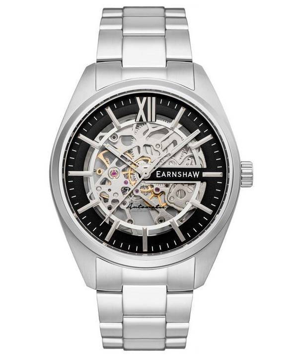 Thomas Earnshaw Smeaton Limited Edition Black Skeleton Dial Automatic ES-8208-11 Herrenuhr