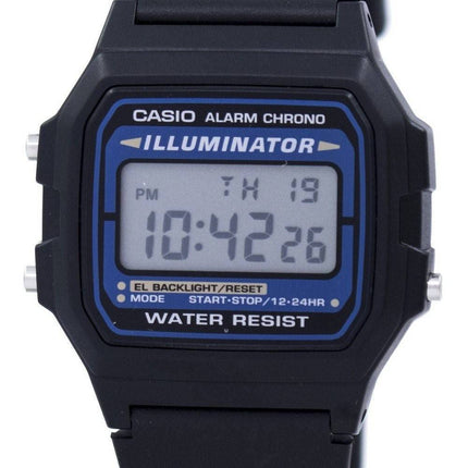 Casio Digital Quarz Alarm Chrono Illuminator F-105W-1ADF F-105W-1 Herrenuhr