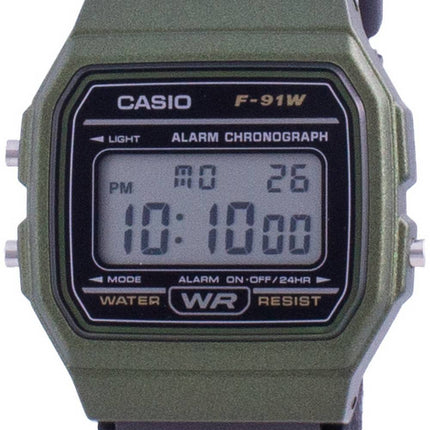 Casio Classic Täglicher Alarm F-91WM-3A F91WM-3A Herrenuhr