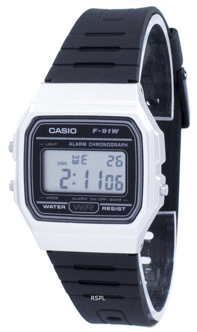 Casio Vintage Chronograph Alarm Digital F-91WM-7A F91WM-7A Unisex Uhr