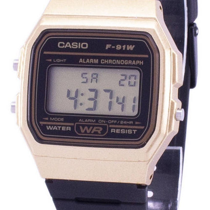 Casio Vintage Chronograph Alarm F-91WM-9A F91WM-9A Unisex Quarzuhr