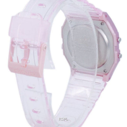 Casio Jugend Pink Resin Digital F-91WS-4 F91WS-4 Unisex Uhr