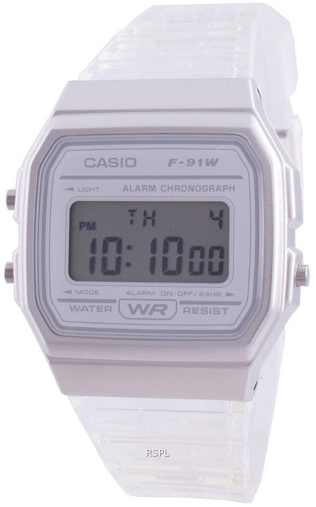 Casio Youth F-91WS-7 Quarz Damenuhr