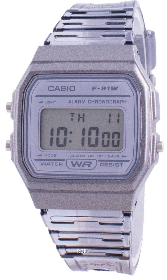 Casio Youth F-91WS-8 Quarz Damenuhr