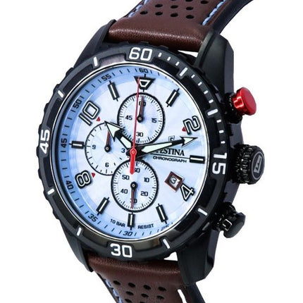 Festina Sport Chronograph, blaues Zifferblatt, Quarz, F20519-1, F205191, 100 m, Herrenuhr