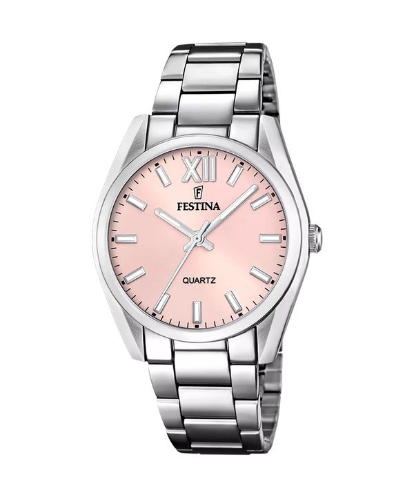 Festina Alegria Edelstahl Rosa Zifferblatt Quarz F20622-2 Damenuhr