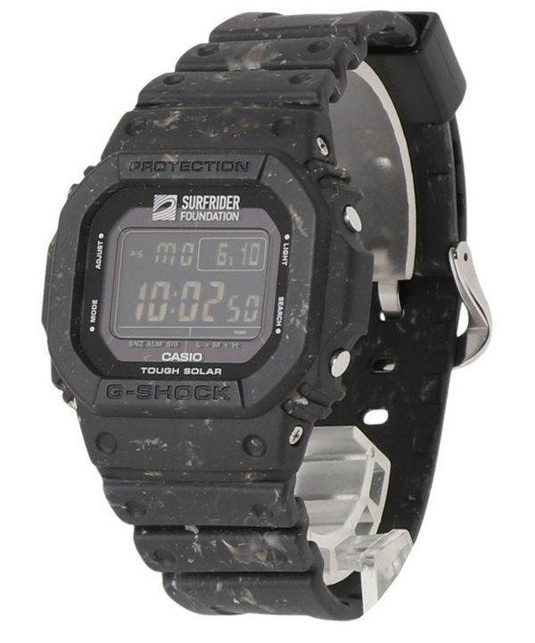 Casio G-Shock Digital Surfrider Foundation Collaboration Harzarmband Robuste Solar G-5600SRF-1 200M Herrenuhr