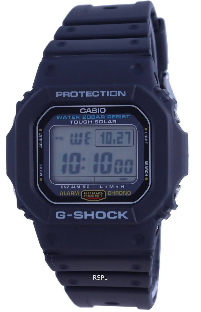 Casio G-Shock Origin Digitales Harzarmband G-5600UE-1 G5600UE-1 200M Herrenuhr