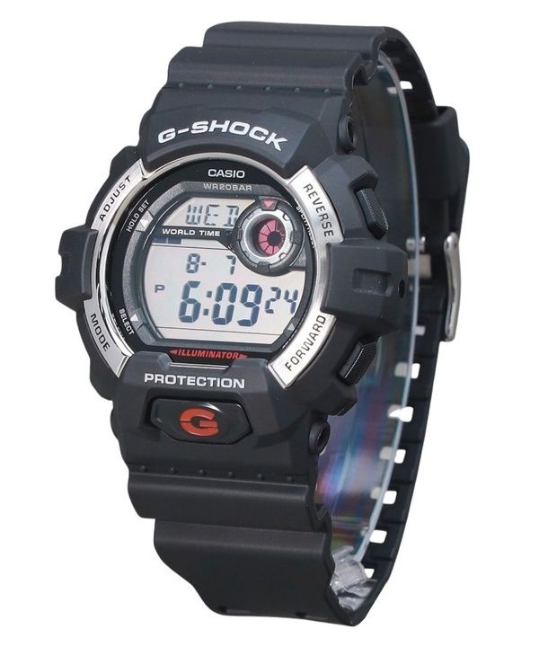 Casio G-Shock Digital Harzarmband Quarz G-8900S-1 200M Herrenuhr