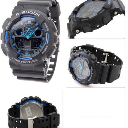 GA-100-Uhren von Casio G-Shock Welt Zeit Alarm-GA-100-1A2