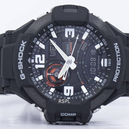 Casio G-Shock GRAVITYMASTER Twin Sensor GA-1000-1A Herrenuhr