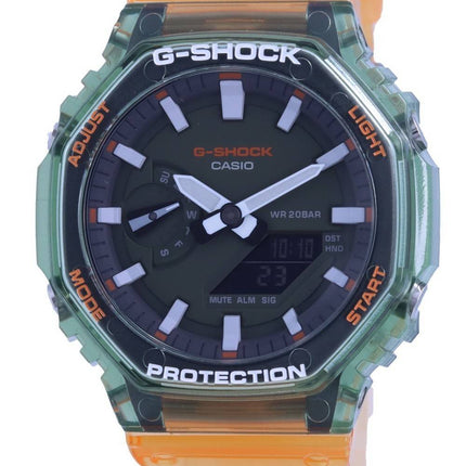 Casio G-Shock Limited Edition Hidden Coast Sonderfarbe Analog Digital GA-2100HC-4A GA2100HC-4 200M Herrenuhr