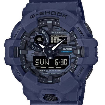 Casio G-Shock Analog Digital Camouflage Zifferblatt Quarz GA-700CA-2A GA700CA-2 200M Herrenuhr