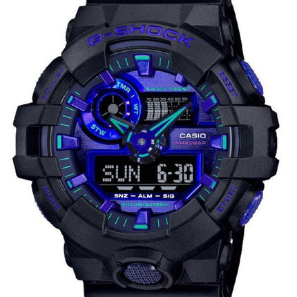 Casio G-Shock Virtual Analog Digital Quarz GA-700VB-1A GA700VB-1 200M Herrenuhr