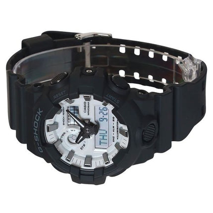 Casio G-Shock Analog-Digital-Harzarmband weißes Zifferblatt Quarz GA-700WD-1A 200M Herrenuhr