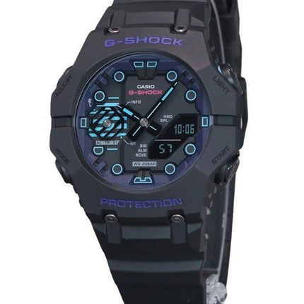 Casio G-Shock Cyberspace Analog-Digital-Smartphone-Link Bluetooth Schwarzes Zifferblatt Quarz GA-B001CBR-1A 200M Herrenuhr