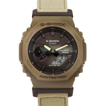 Casio G-Shock Analog-Digital-Smartphone-Verbindung Bluetooth Bronze-Zifferblatt Robuste Solar GA-B2100CT-5A 200M Herrenuhr