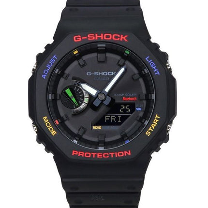 Casio G-Shock Mobile Link Analog Digital Schwarzes Zifferblatt Solar GA-B2100FC-1A 200M Herrenuhr