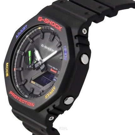 Casio G-Shock Mobile Link Analog Digital Schwarzes Zifferblatt Solar GA-B2100FC-1A 200M Herrenuhr