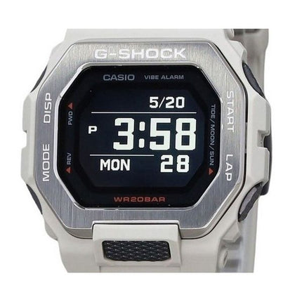 Casio G-Shock G-Lide Digital Smartphone Link Graues Harzarmband Quarz GBX-100-8 200M Herrenuhr