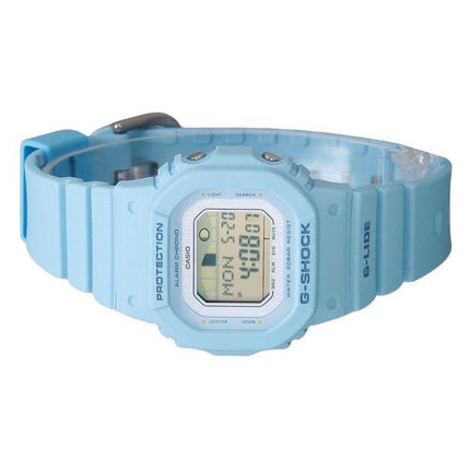 Casio G-Shock G-Lide Digital Hellblau Biobasiertes Harzarmband Quarz GLX-S5600-2 200M Damenuhr