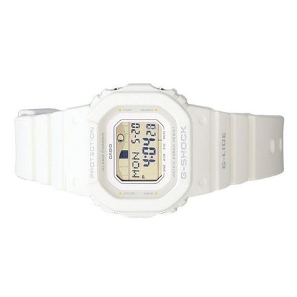 Casio G-Shock G-Lide Digital weißes Armband aus biobasiertem Harz Quarz GLX-S5600-7B 200M Damenuhr