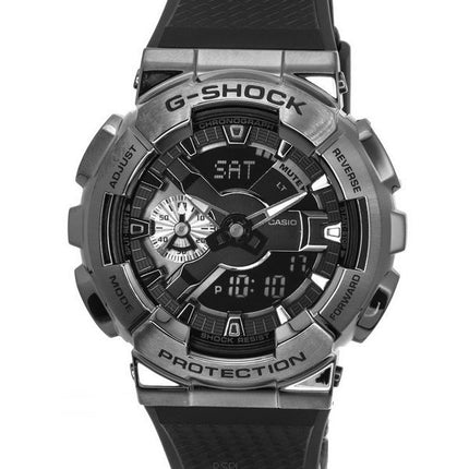 Casio G-Shock Metallbeschichtete analoge digitale Quarzuhr GM-110BB-1A GM110BB-1 200M Herrenuhr