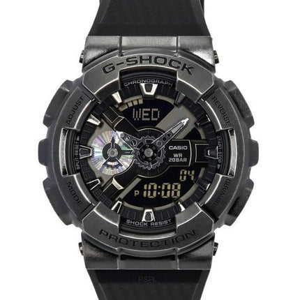 Casio G-Shock Analog-Digital-Harzarmband mit grauem Zifferblatt und Quarz GM-110VB-1A 200M Herrenuhr