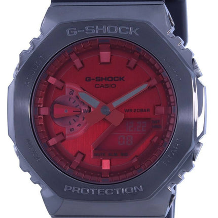 Casio G-Shock World Time Analog Digital Metal Covered GM-2100B-4A GM2100B-4 200M Damenuhr