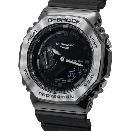 Casio G-Shock Metallbeschichtete analoge digitale Quarzuhr GM-2100BB-1A GM2100BB-1 200M Herrenuhr