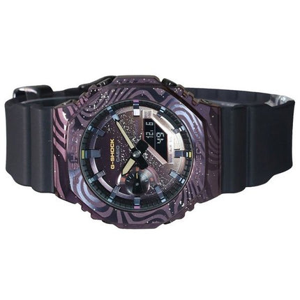 Casio G-Shock Milky Way Galaxy Limited Edition, mehrfarbiges Zifferblatt, Quarz, GM-2100MWG-1A 200M Herrenuhr