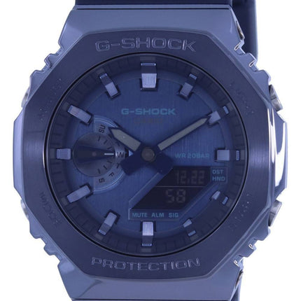 Casio G-Shock World Time Analog Digital Metal Covered GM-2100N-2A GM2100N-2 200M Damenuhr