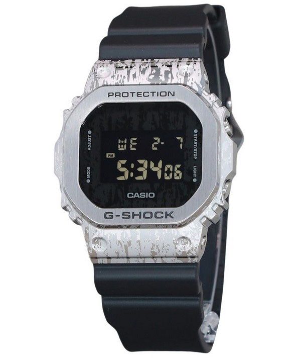 Casio G-Shock Digital Grunge Camouflage Series Graues Zifferblatt Quarz GM-5600GC-1 200M Herrenuhr