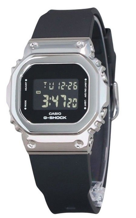 Casio G-Shock Digital Metalllünette Harzarmband Quarz GM-5600U-1 200M Herrenuhr