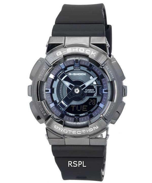 Casio G-Shock Analog Digital Quarz GM-S110B-8A GMS110B-8 200M Damenuhr