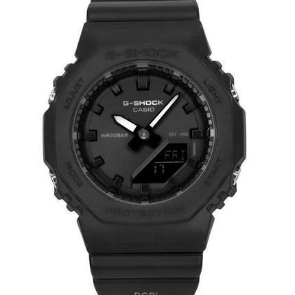 Casio G-Shock Analog-Digital-Quarzuhr aus biobasiertem Harz mit schwarzem Zifferblatt GMA-P2100BB-1A 200M Damenuhr