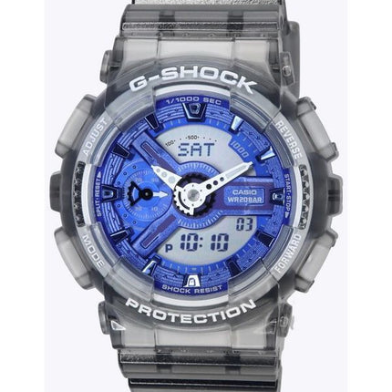 Casio G-Shock Analog Digital Blaues Zifferblatt Quarz GMA-S110TB-8A 200M Damenuhr